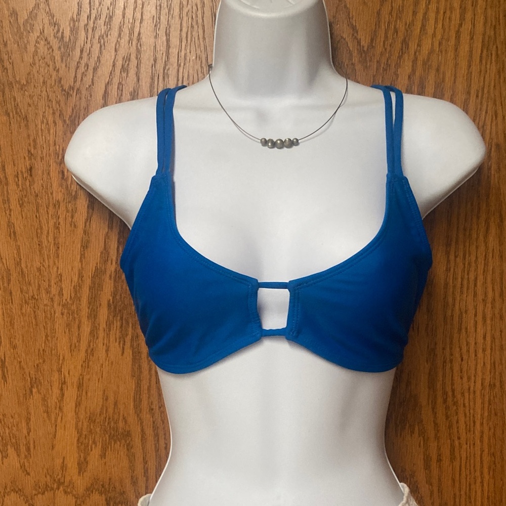Electric  Blue Swimsuit Top